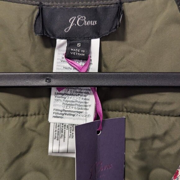 J.Crew Floral Reversible Jacket Prima Loft Liberty Print G7969, Size Small NWTS - Picture 4 of 5